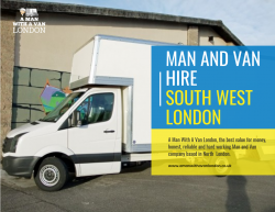 Man And Van Hire South West London
