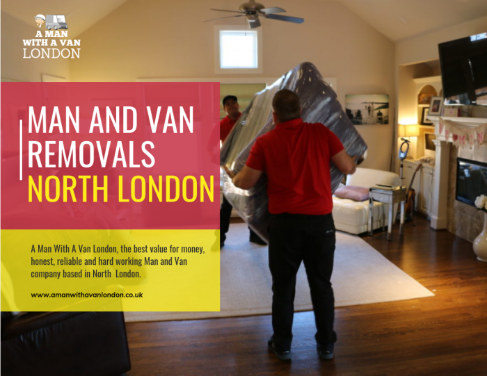 Man And Van Removals North London