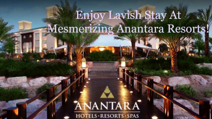 Anantara Hotels & Resorts UAE Coupons