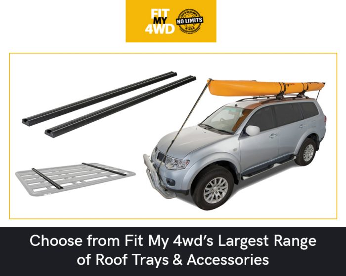 Choose from Fit My 4wd’s Largest Range of Roof Trays & Accessories
