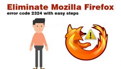 Eliminate Mozilla Firefox error code 2324 with easy steps