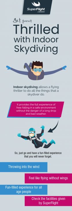 Get Yourself Thrilled with Indoor Skydiving in Miami