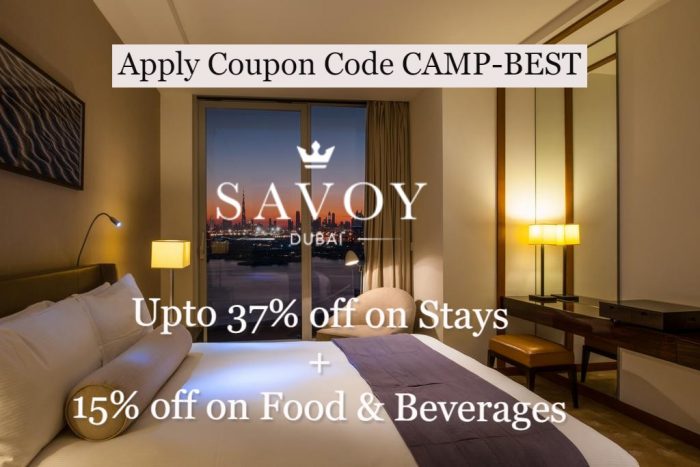 Savoy Dubai Exclusive Coupon Code