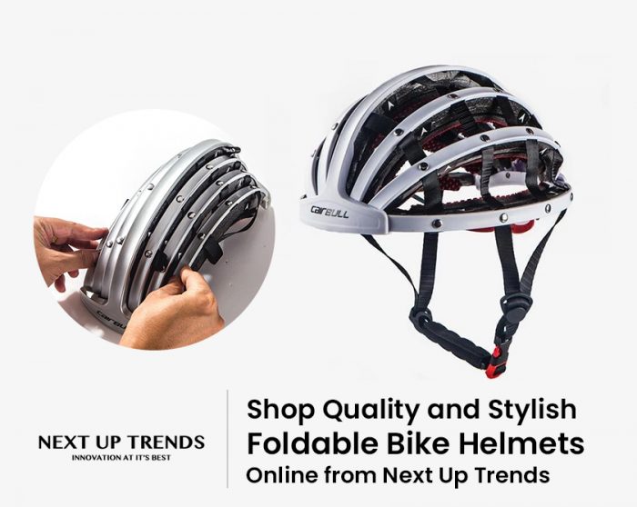 Shop Quality and Stylish Foldable Bike Helmets Online from Next Up Trends