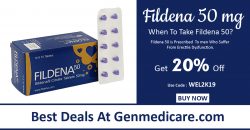 Fildena 50: Treatment Of Erectile DysFunction | Best Deal At Genmedicare