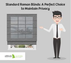 Standard Roman Blinds: A Perfect Choice to Maintain Privacy