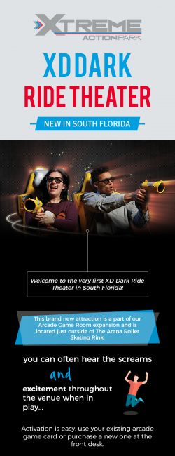 XD Dark Ride Theater at Xtreme Action Park
