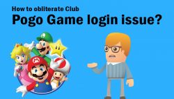 How to obliterate Club Pogo Game login issue?