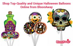 Shop Top-Quality and Unique Halloween Balloons Online from BloonAway