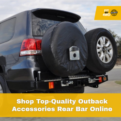 Shop Top-Quality Outback Accessories Rear Bar Online from Fit My 4wd