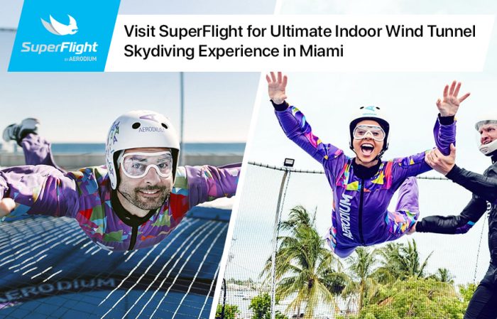 Visit SuperFlight for Ultimate Indoor Wind Tunnel Skydiving Experience in Miami