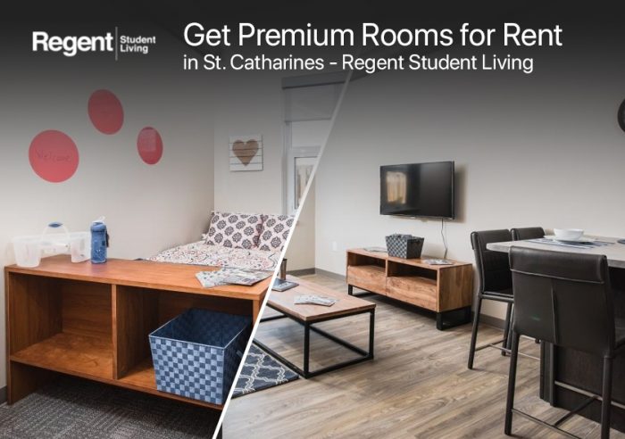 Get Premium Rooms for Rent in St. Catharines – Regent Student Living