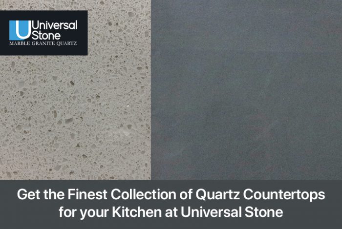 Get the Finest Collection of Quartz Countertops for your Kitchen at Universal Stone