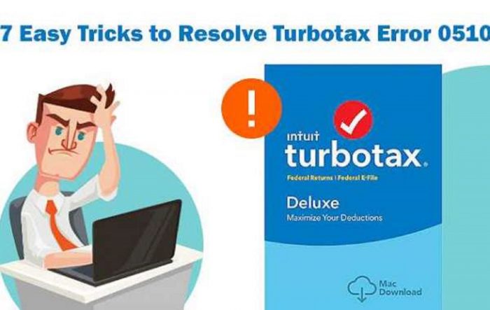 7 easy tricks to resolve TurboTax error 0510