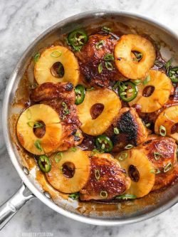 Skillet Pineapple BBQ Chicken – Step by Step Photos – Budget Bytes