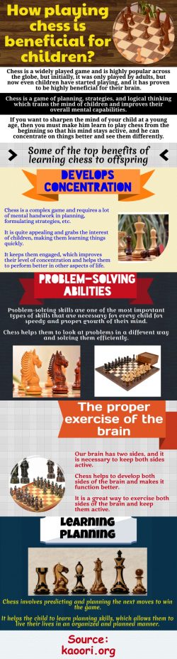 Everyone must learn to play chess and practice it regularly to keep their minds active
