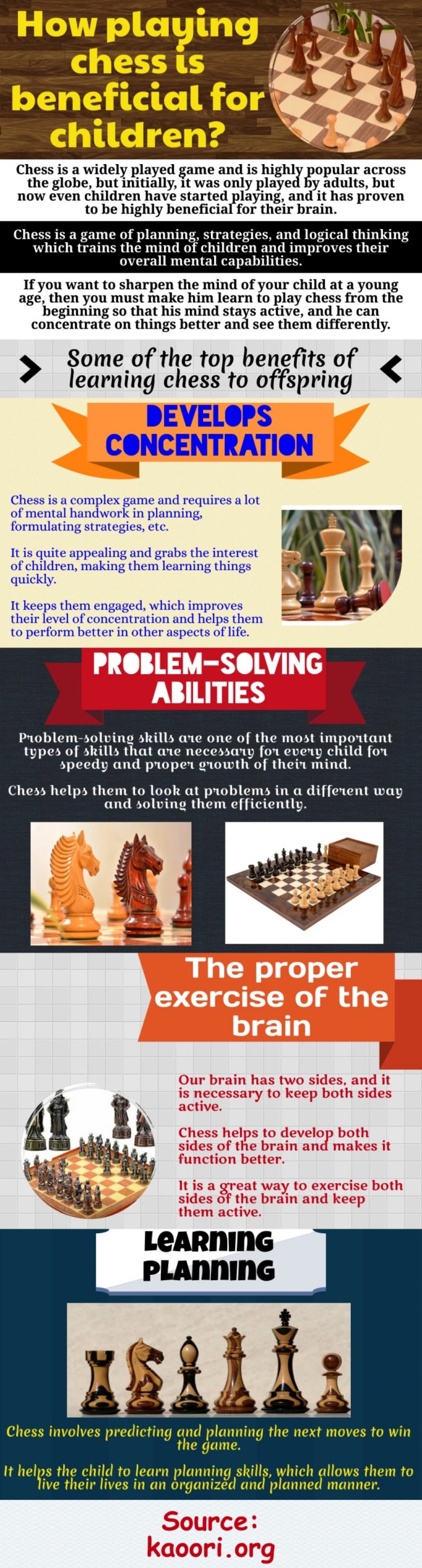 Everyone must learn to play chess and practice it regularly to keep their minds active