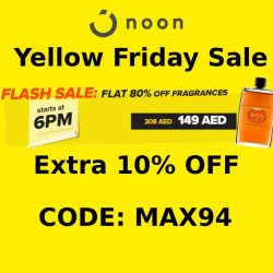 Noon Coupon Code: Extra 10% Off on Everything