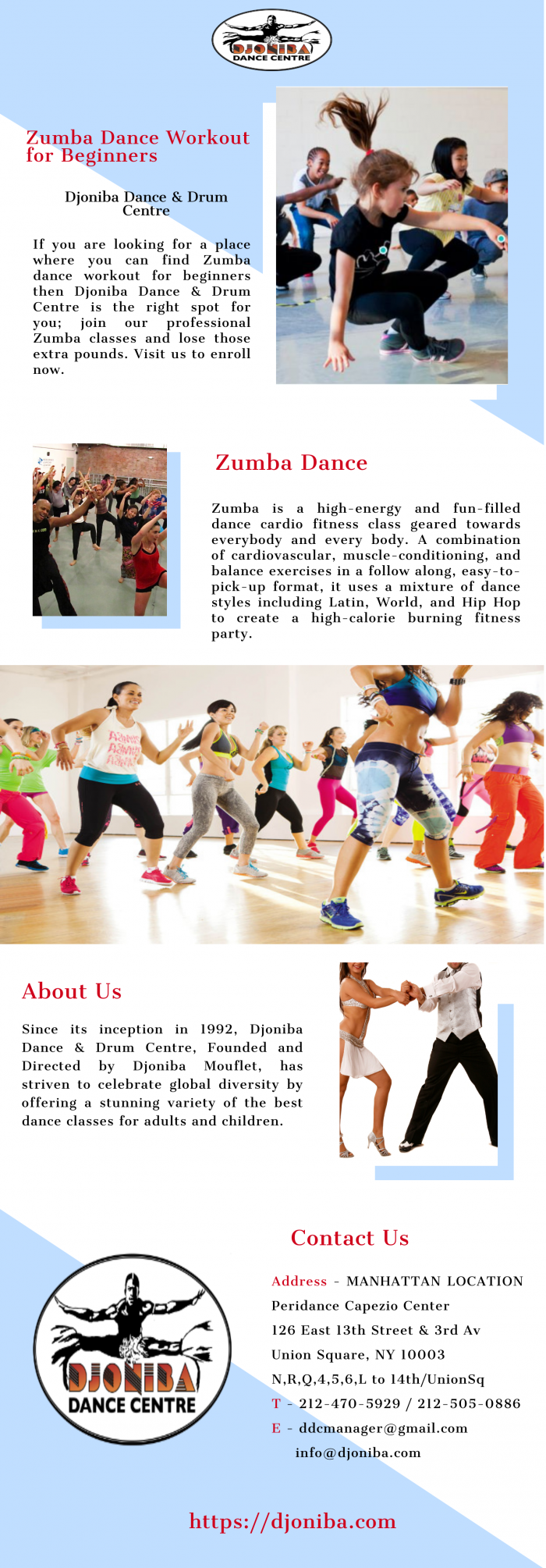 Get Affordable Zumba Dance Workout for Beginners | Djoniba Dance & Drum Centre