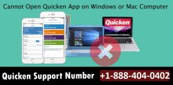 Cannot Open Quicken App on Windows or Mac Computer