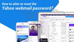How to alter or reset the Yahoo webmail password?