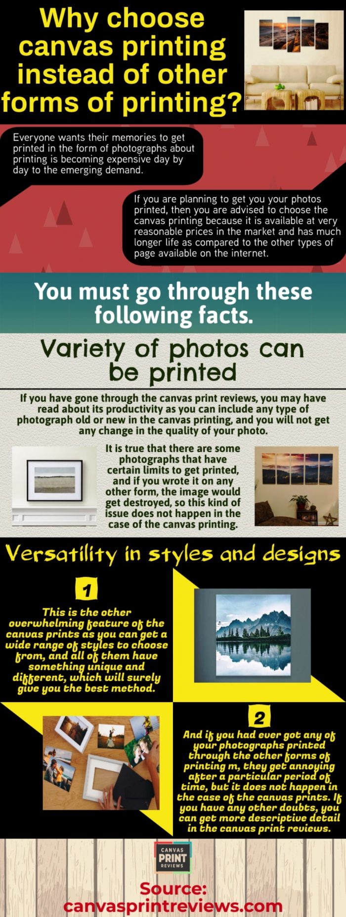 Canvas print reviews given by the people by which you can come to know about which print will be ...