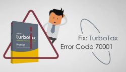 Fix: TurboTax Error Code 70001