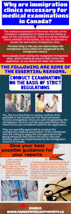 Choose the well recognized clinic which has been enlisted by the immigration council