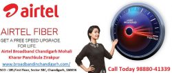 New Airtel Broadband Internet Connection Plans Chandigarh,Mohali