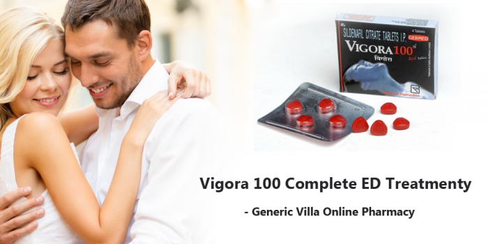 Vigora 100mg, 50mg Online | Powerfull ED Pills | at Generic Villa