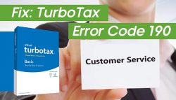 Fix: TurboTax Error Code 190