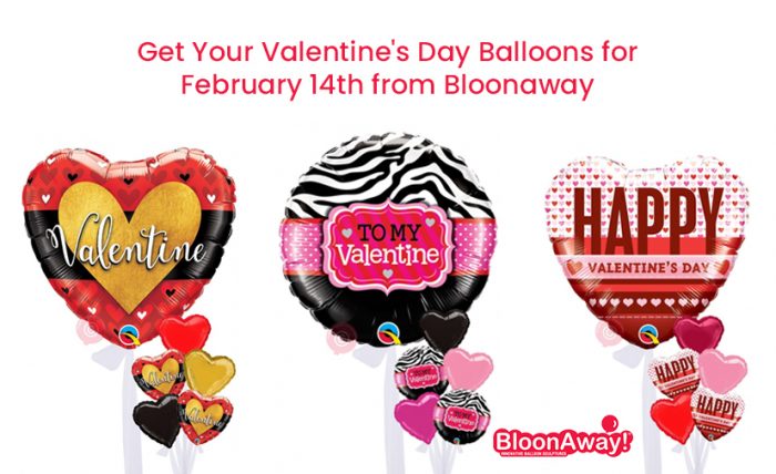 Get Your Valentine’s Day Balloons for February 14th from Bloonaway