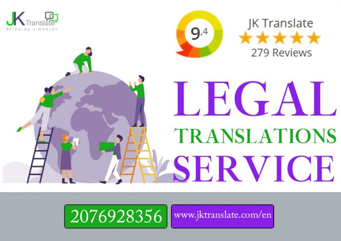 LEGAL TRANSLATIONS SERVICE