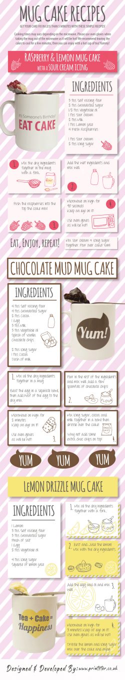 Mug Cake Recipes