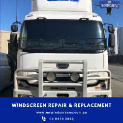 Truck windscreen replacement Melbourne