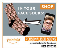 Get Personalised Printed Socks uk