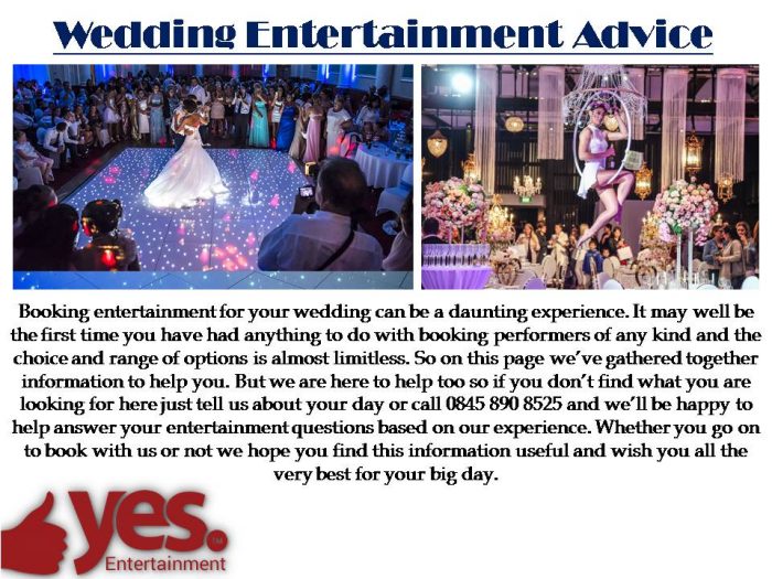 Wedding Entertainment | Wedding Ideas