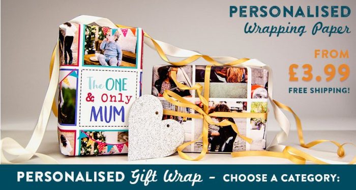 Your Own Printed Wrapping Paper from £3.99