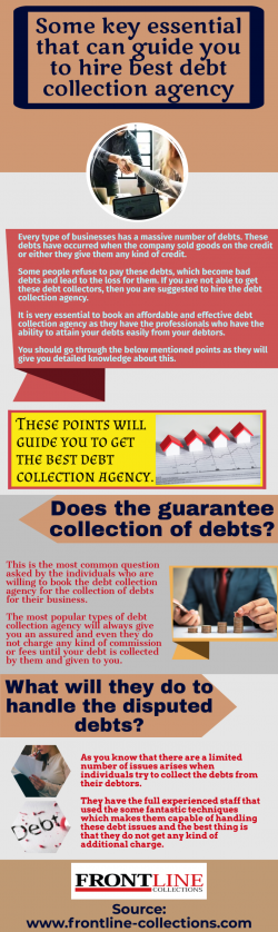 The Need of debt collection agency