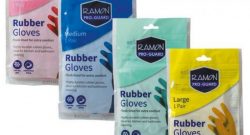 Safe Cleaning With Ramon Proguard Colour Coded Rubber Gloves