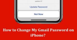 How to Change Gmail Password on My iPhone?