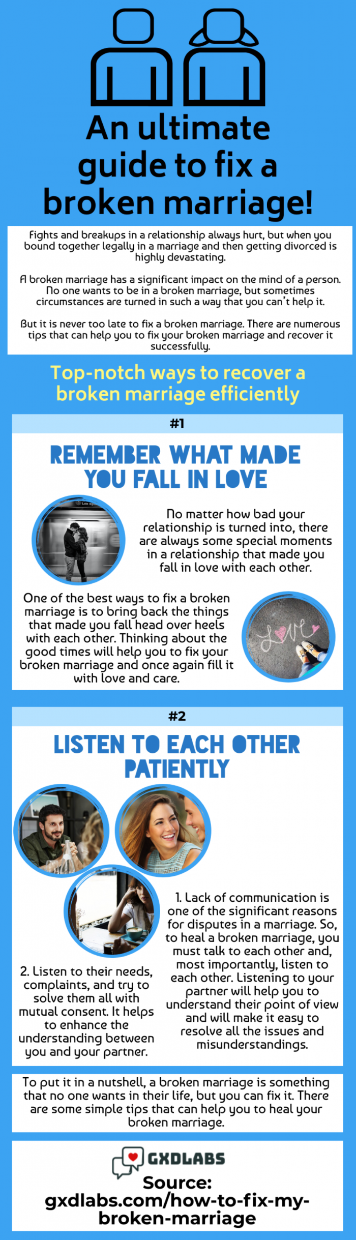 Essential aspects to remember for fixing problems related to marriage