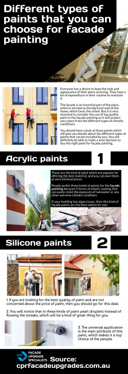 Some of the most outstanding tips for painting building facade