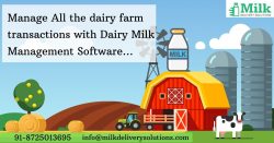 Dairy milk management software