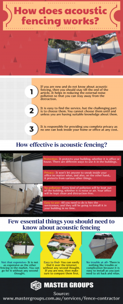 Acoustic Fencing-How effective is it?