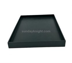 Acrylic food tray, Black acrylic food serving tray – Factory direct sale