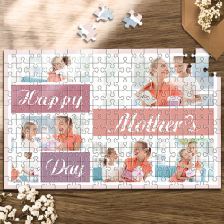 Custom Photo Jigsaw Puzzle Best Indoor Gifts For Mother’s Day Party Games
