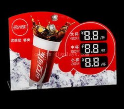 Custom acrylic price sign – China manufacturer direct service