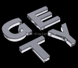 Custom clear acrylic letters, custom transparent perspex letters