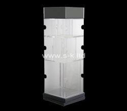 Custom square acrylic cabinet, retail plexiglass cabinet